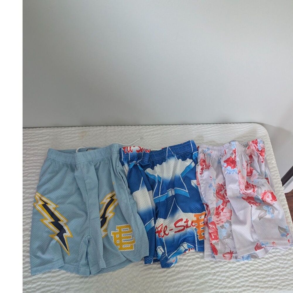 Men's Mesh Basketball Shorts Lot Of 3  Size Medium NWOT